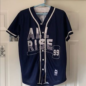 Aaron Judge "ALL RISE" baseball jersey